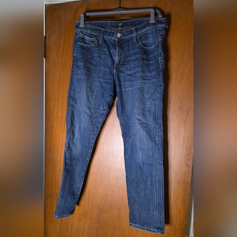 Gap Best Girlfriend Jeans Size 28 Dark Wash Denim Women’s